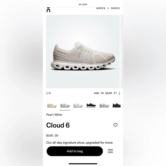 On Running Women’s Cloud 5 - Picture 1 of 5